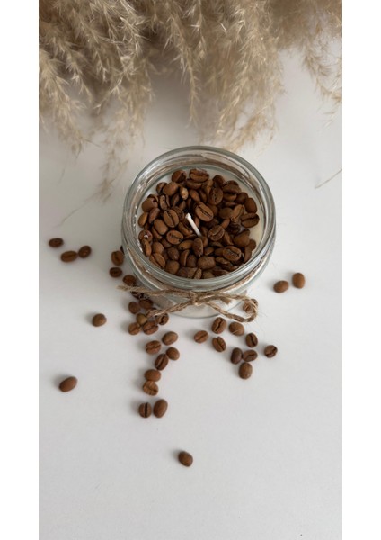 Likya Kahve Kokulu El Yapımı Mum – Kahve Çekirdekli Tasarım, %100 Doğal Soya Wax, 330 gr modelleri