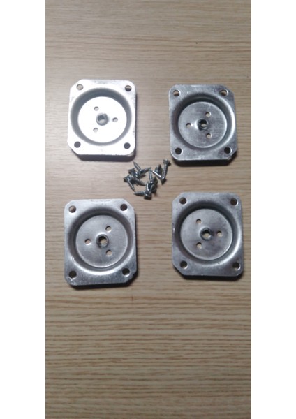 50CM 4'lük Masa Sehpa Ayağı Meşe Görünümlü modelleri