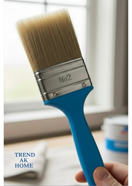 Lüks Kestirme Boya Fırçası No:2