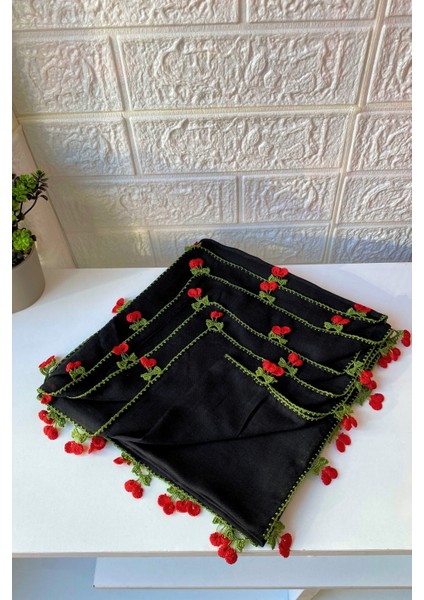 El işi Yazma Kiraz Oyalı Eşarp Tülbent Hediyelik çeyizlik fiyatları