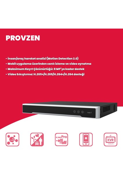 Hikvision 10 Kameralı Ip 1080P Colorvu Güvenlik Kamerası Mikrofonlu Olay Anında Bildirim fiyatları