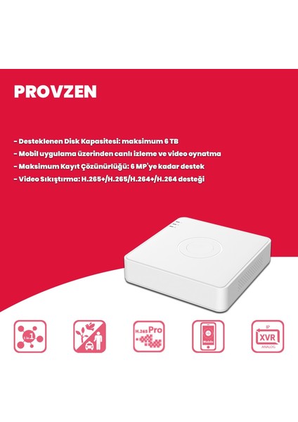 Hikvision 5’li Ip 4mp Güvenlik Kamerası Seti Colorvu Mikrofonlu Olay Anında Bildirim fiyatları