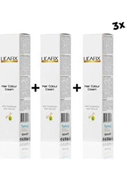 10/1 Platin Sarısı 3lü Krem Tüp Boya 60 ml