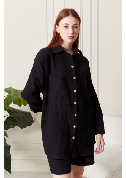 %100 Pamuk Kumaş Kadın Gömlek modelleri