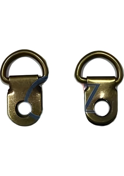 Rambo Tel Resim, Tablo, Çerçeve Askısı - 10X14MM, Eskitme, 10 Adet
