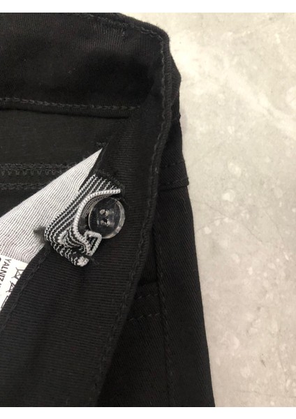 Likralı Gabardin Pantolon Siyah fırsatları