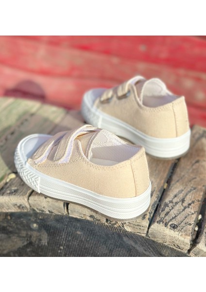 Bantlı Çocuk Günlük Ayakkabı, 22-30 Numara Arası Işıklıdır Çocuk Keten Ayakkabı fırsatları