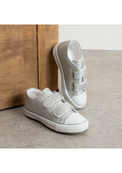 Bantlı Çocuk Günlük Ayakkabı, 22-30 Numara Arası Işıklıdır Çocuk Keten Ayakkabı