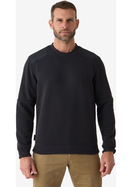 Solognac Erkek Triko Kazak - Siyah - Avcılık ve Doğa Gözlemi - 500