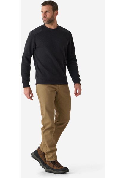 Solognac Erkek Triko Kazak - Siyah - Avcılık ve Doğa Gözlemi - 500 fırsatları