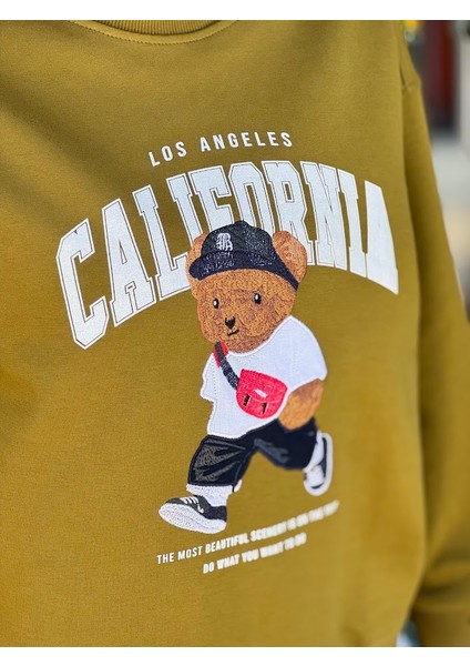 Teddy Nakışlı Sweatshirt modelleri