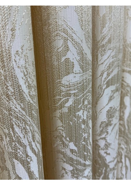 Nivemeshome Bade V_101 Gold 1/3 Sık Pileli Fon Perde Apm indirimleri