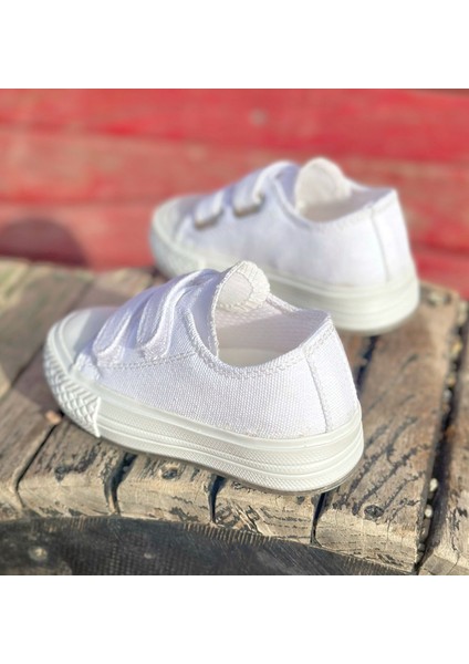 Bantlı Çocuk Günlük Ayakkabı, 22-30 Numara Arası Işıklıdır Çocuk Keten Ayakkabı fırsatları