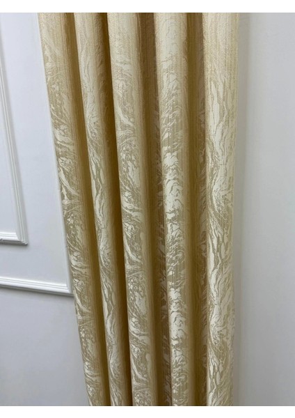 Nivemeshome Bade V_101 Gold 1/3 Sık Pileli Fon Perde Apm fiyatları