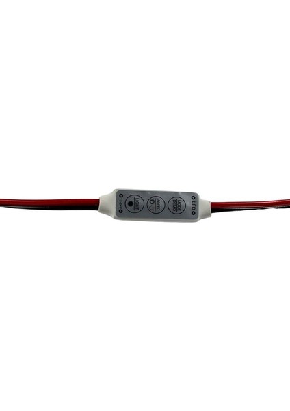 5-24 Volt 3 Tuşlu Mini Dimmer Flaşör LED Animasyon Devresi