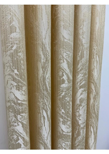 Nivemeshome Bade V_101 Gold 1/3 Sık Pileli Fon Perde Apm modelleri