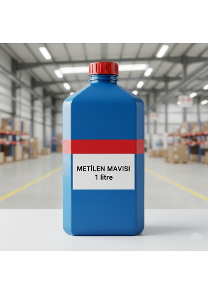 Metilen Mavisi 1 Litre – Methylene Blue Sıvı Form / HDPE Şişe – Yüksek Kaliteli | Zurih Lab modelleri