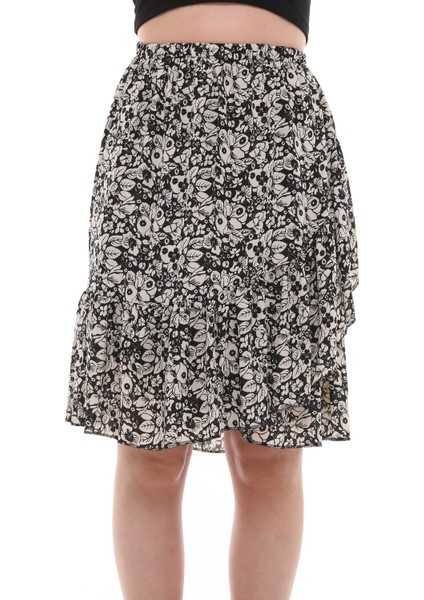 Çiçek Desenli Anvelop Etek fiyatları