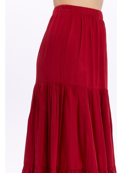 Kırmızı Uzun Etek-Anabel indirimleri