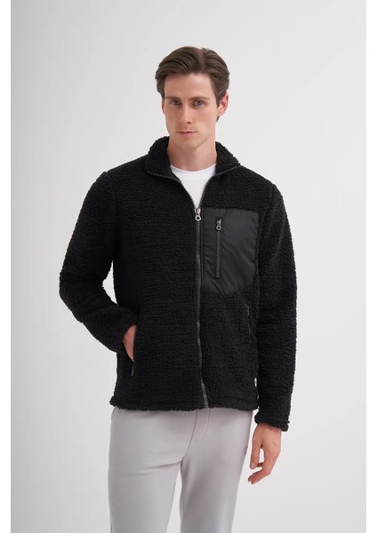 Shadow Regular Fit Kürklü Dik Yaka Sweat HIRKA-50960 fiyatları