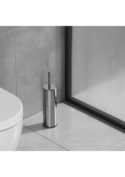 Basic Klozet ve Tuvalet Fırçası, Parlak Krom Paslanmaz fiyatları