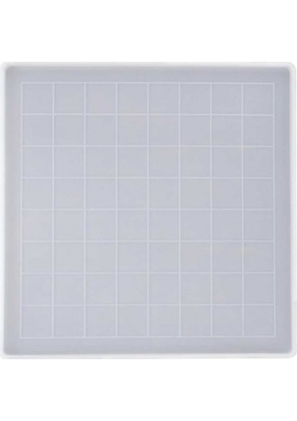 Epoksi Reçine Silikon Kalıp Satranç ve Dama Tahtası Kalıbı 28X28 fiyatları