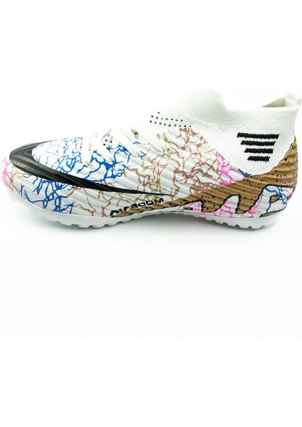 Babalı 565 Laliga Beyaz Çoraplı Çocuk Halı Saha Ayakkabısı modelleri