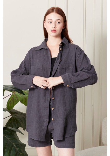 %100 Pamuk Kumaş Kadın Gömlek fiyatları