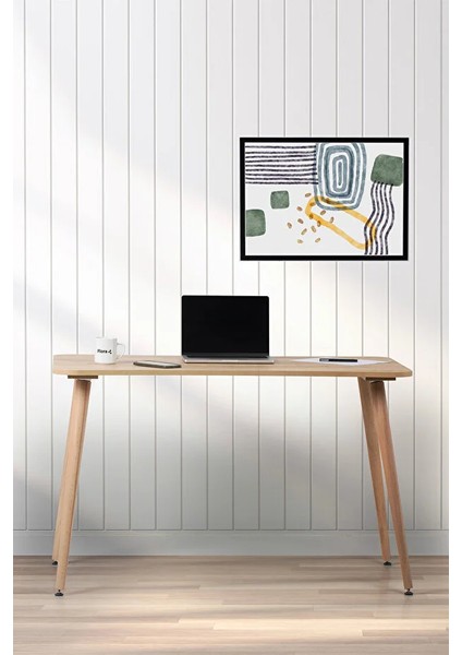 Max Çalışma Masası Takımı – Bilgisayar Masası, Kitaplık, Meşe-Beyaz indirimleri