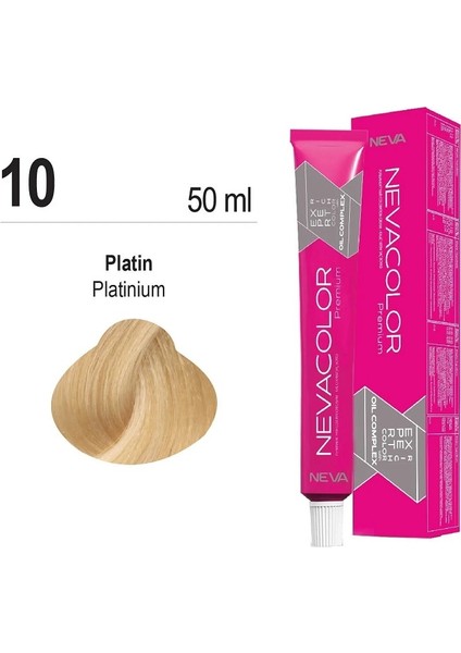 color Saç Boyası 10 Platin