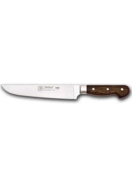 61040YM - Sürmene Yöresel Kasap Bıçağı 20,5 cm - Kurban, Doğrama, Kesim