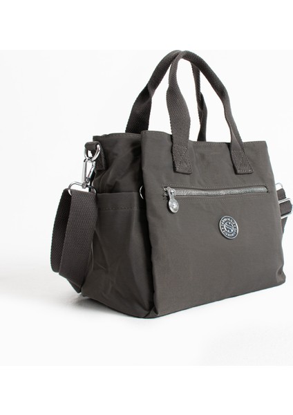 Kadın Suya Dayanıklı 5 Bölmeli Saten Kumaş El ve Omuz Çantası 7000 modelleri