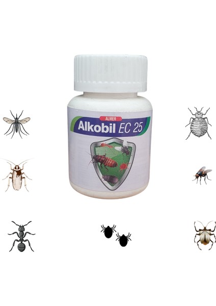 Alkobil 25 Ec Bit, Kene, Pire, Hamamböceği, Karasinek Haşere Ilacı