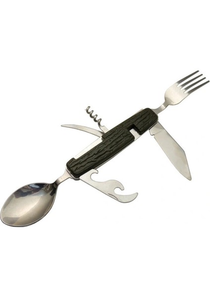Kamp Çakısı Haki 6 Parçalı C-003 12 cm fırsatları