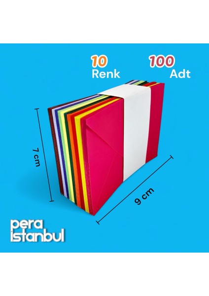 100 Adet Mini Zarf 70MMX90MM 10 Renk Zarf Hediye Doğum Günü Dilekleri Zarfı Not Kartlı Poşetli fiyatları