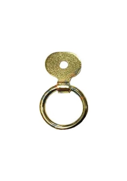 Halkalı Tablo, Çerçeve Askısı, Küçük, 15X28MM, Sarı - 1 Adet