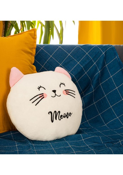 Peluş Kedi Yastık modelleri