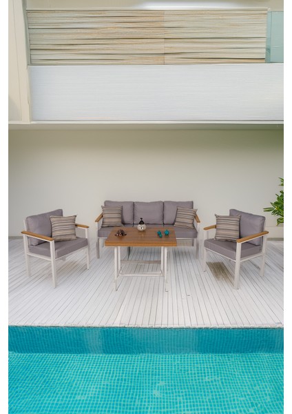 Bahçe Takımı, Balkon Mobilyası, 1+1+3+Masa, Kafe Koltuğu, Bekleme Alanı Koltuğu fiyatları