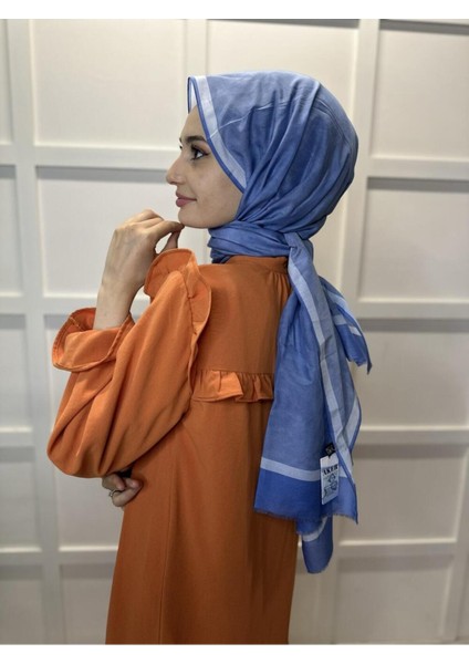 Ipek Koton (Pamuklu) Yaz Serinliği Şal Etol 7208777 Indigo indirimleri