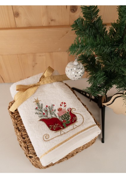 Pamuklu 2'li 45X70 cm Nakışlı Desenli Hediyelik Havlu Seti Baveno fiyatları