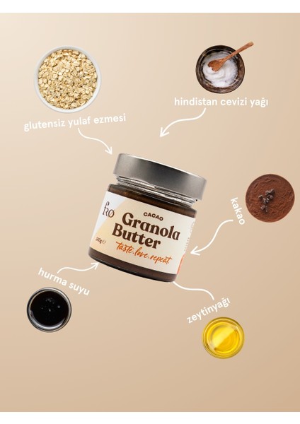 4’lü 2xgranola Butter Cacao,kıtır Kraker,üzümlü Cevizli Biscotti Seti Sağlıklı Atıştırmalık modelleri