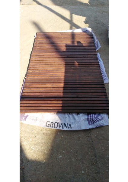 Ahşap Banyo Paspası 65x30- Meşe Görünümlü fırsatları