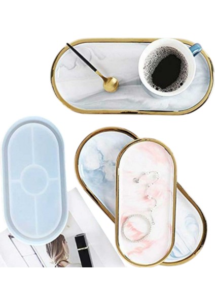 Oval Mini Tepsi Modeli 18 x 9.5 cm