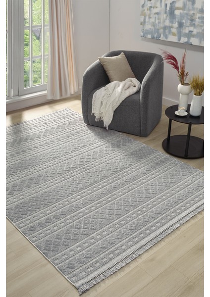Ibiza Gri Halı Yumuşak Dokulu Salon Oturma Odası Yatak Odası Halısı 151 fiyatları