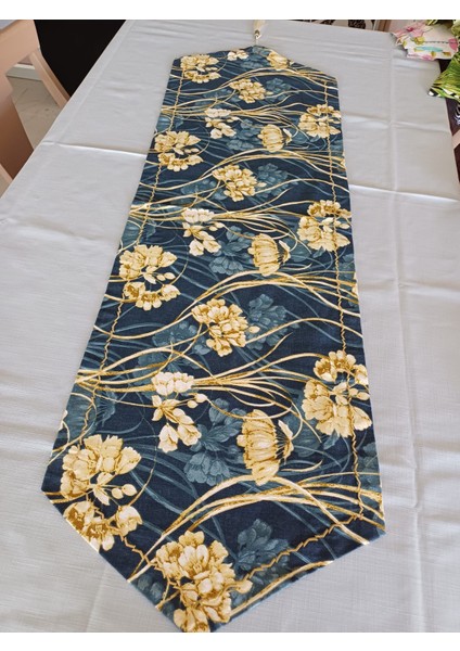 Su Geçirmez Leke Tutmaz Duck Keten Runner