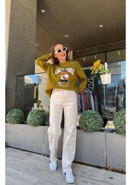 Likralı Palazzo Kot Pantolon