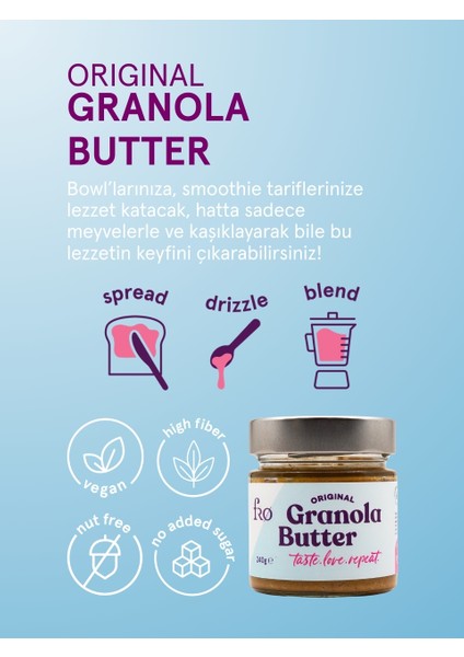 4’lü Granola Butter Original 2xkıtır Kraker,üzümlü Cevizli Biscotti Paketi Sağlıklı Atıştırmalık fiyatları