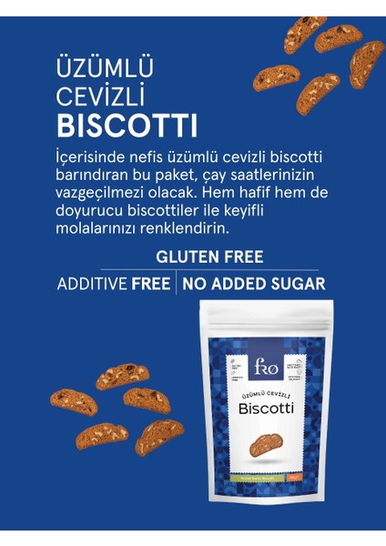 4’lü Granola Butter Original 2xkıtır Kraker,üzümlü Cevizli Biscotti Paketi Sağlıklı Atıştırmalık