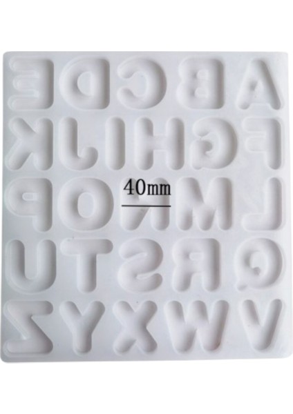 Bubble Büyük Harfler Kalıbı modelleri