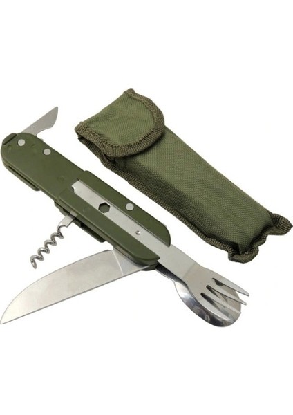 Kamp Çakısı Haki ES-102 14 cm